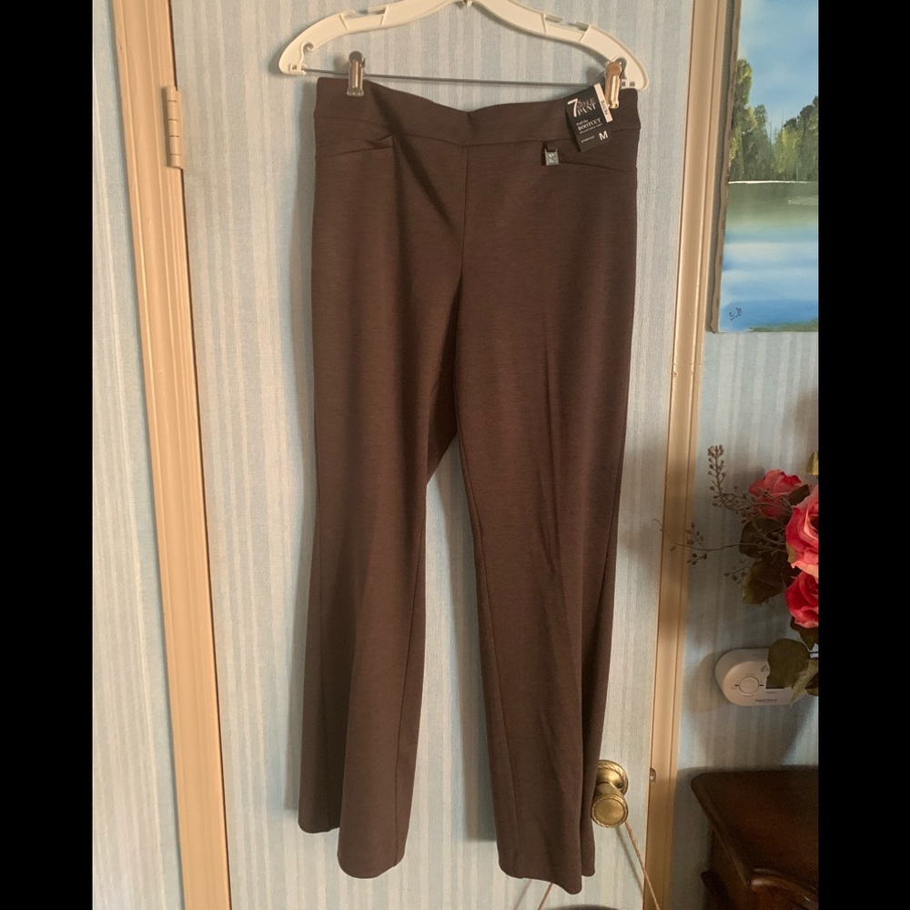 NY&C Brown Dress Stretch Pants NWT